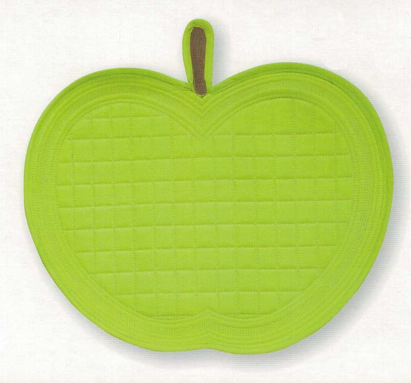 Sottopiatto Sagomato Apple Verde