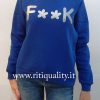 Effek Felpa donna con logo glitterato FKD002