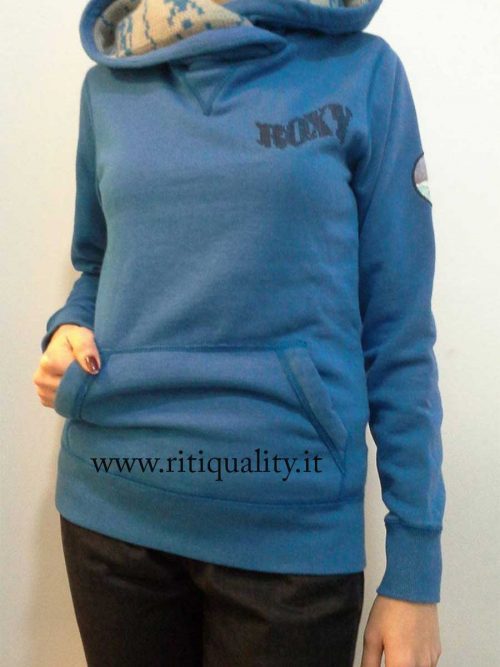 Felpa donna Roxy con cappuccio in maglia XKWSW124