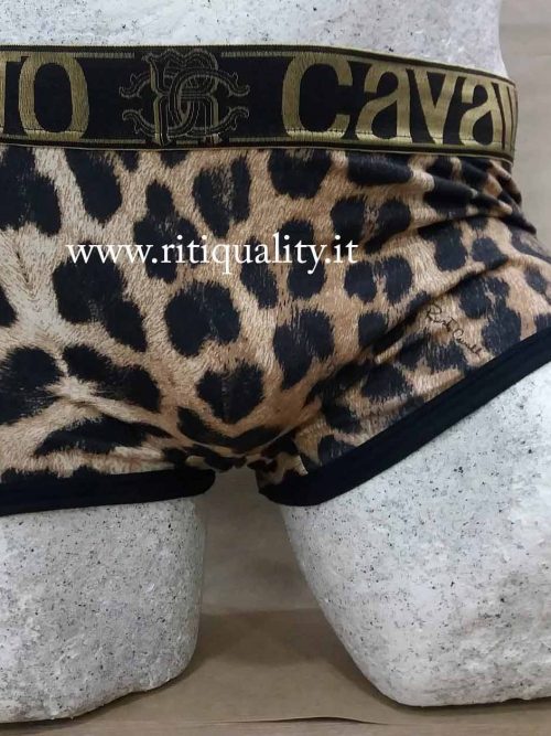 Roberto Cavalli boxer articolo 2679 leopardato
