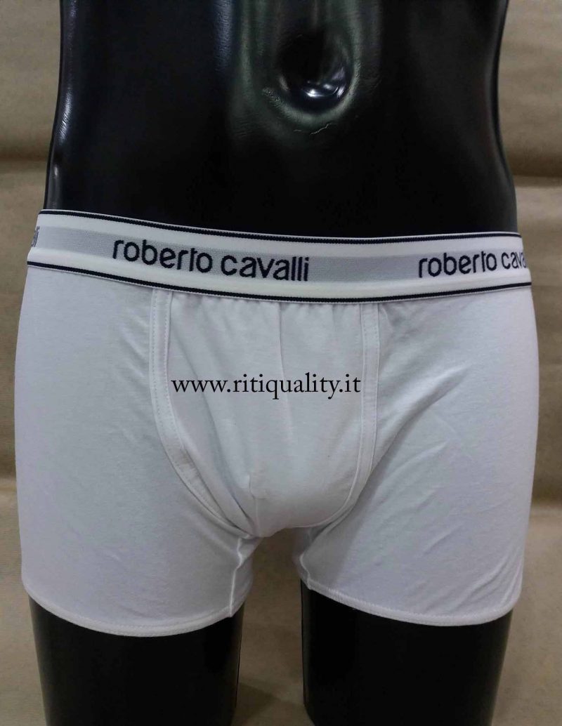 Roberto Cavalli boxer classico bianco