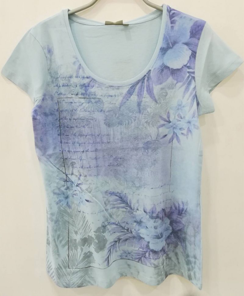 T-Shirt donna Losan con stampa floreale 812-1203AB