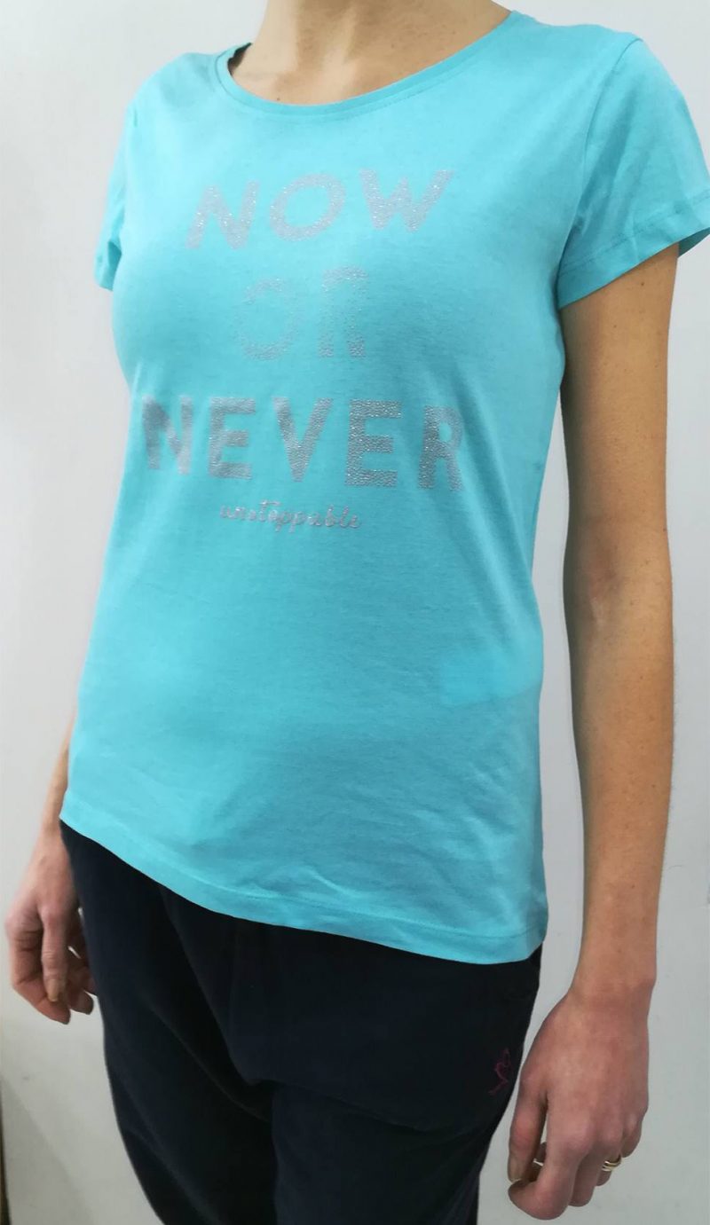 T-shirt donna cotone mezza manica 812-1202ab