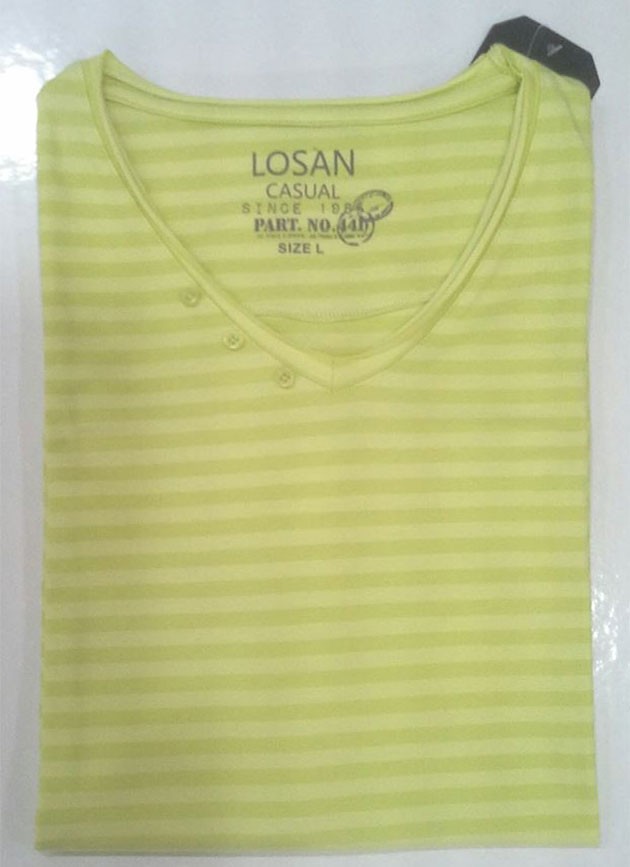 Losan T-Shirt Uomo a righe 511-1091AA
