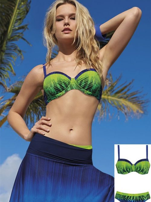 Costume Due Pezzi Sunflair Verde Lime art 21089