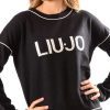 LIU-JO maglia chiusa con logo TF0102 MA10L