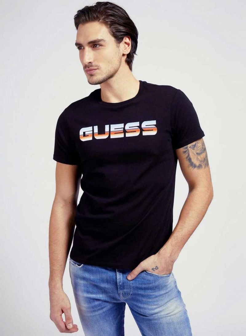 T-shirt uomo Guess con logo frontale art.M0RP48R9RM2